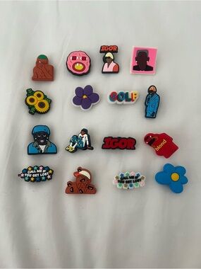 Taylor the creator croc charms